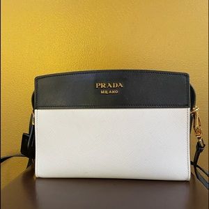 Handbag, Prada with shoulder strap